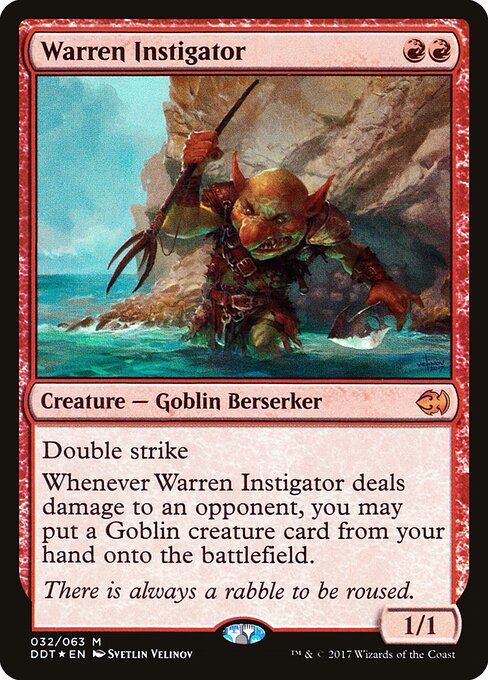 Warren Instigator card art