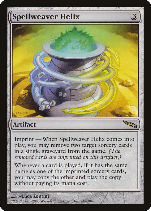 Spellweaver Helix card art