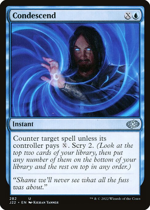 Condescend card art