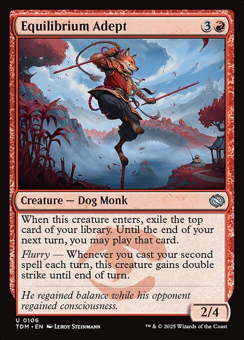 Equilibrium Adept card art