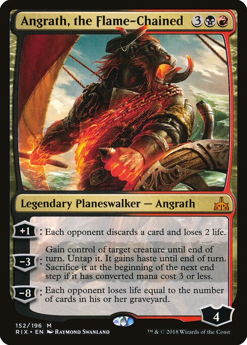 Angrath, the Flame-Chained card art