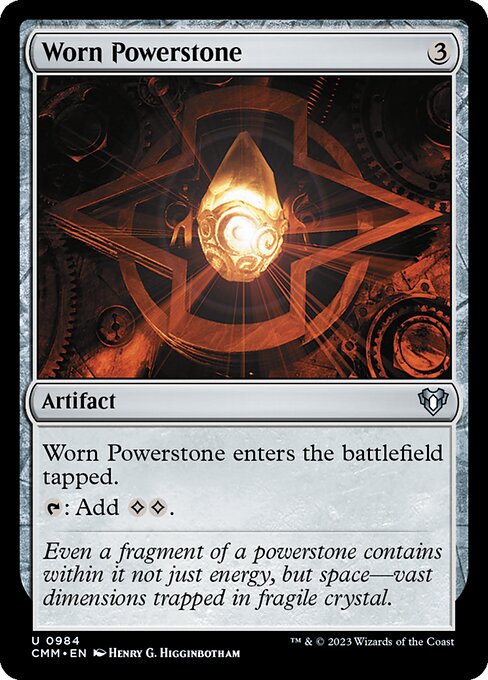 Worn Powerstone card art