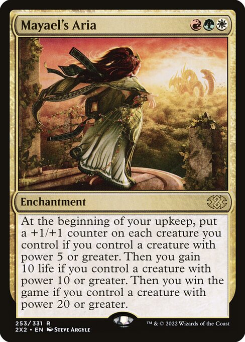 Mayael's Aria card art