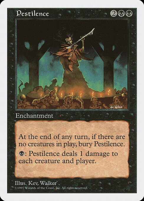 Pestilence card art
