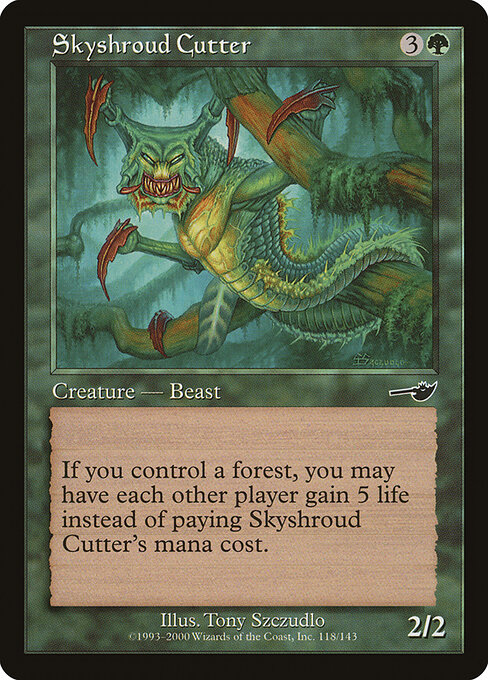Skyshroud Cutter card art
