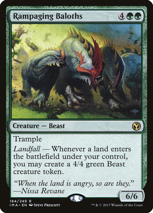 Rampaging Baloths card art