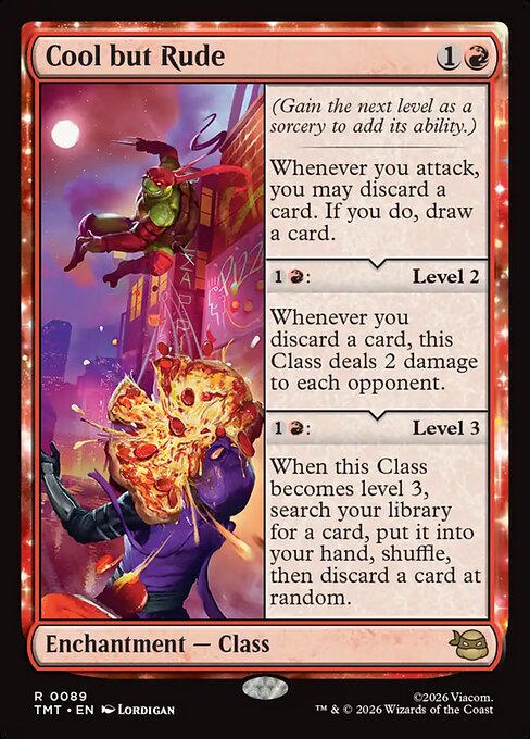 Cool but Rude card art