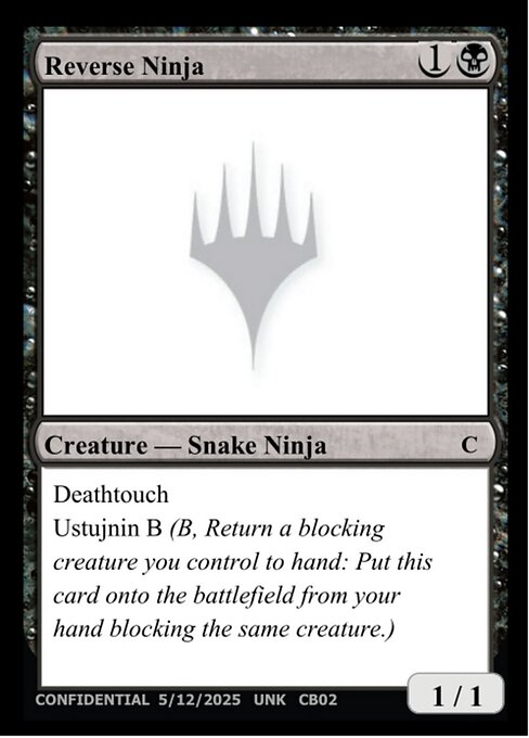 Reverse Ninja card art