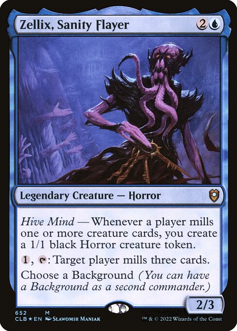 Zellix, Sanity Flayer card art