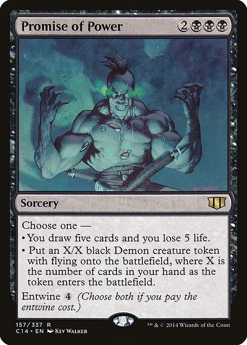 Promise of Power card art