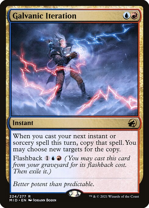 Galvanic Iteration card art