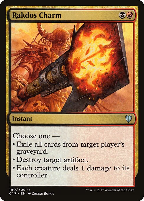 Rakdos Charm card art