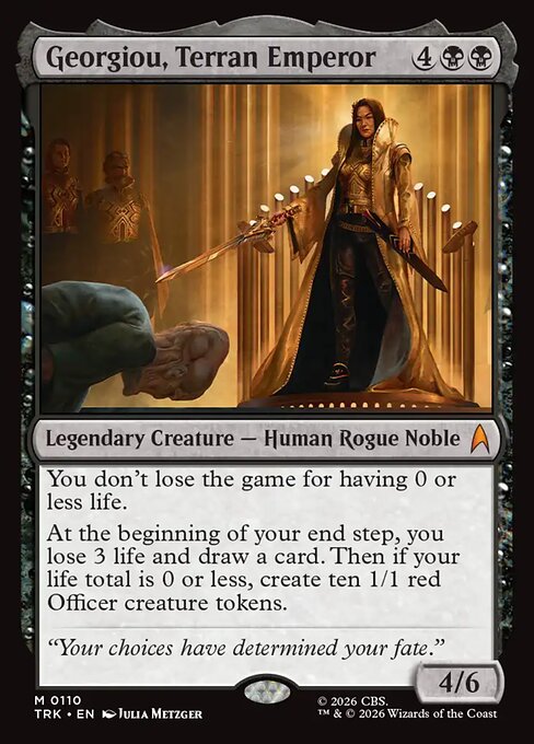 Georgiou, Terran Emperor card art