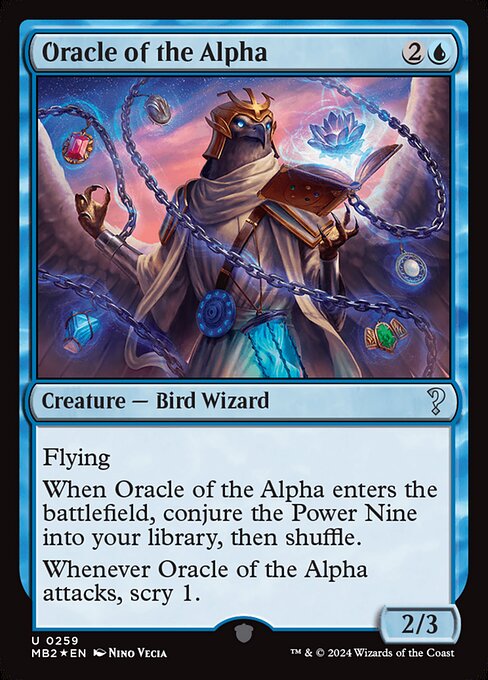 Oracle of the Alpha card art