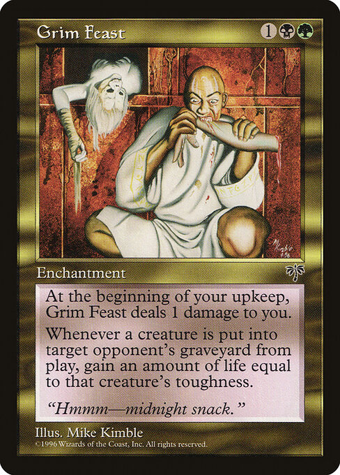Grim Feast card art