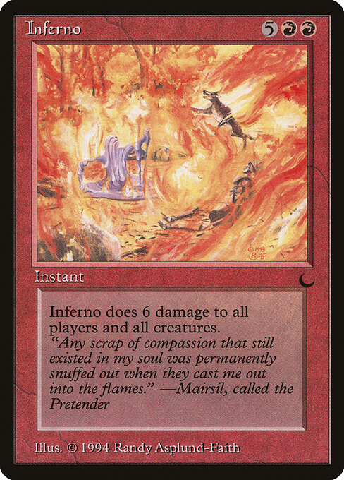 Inferno card art