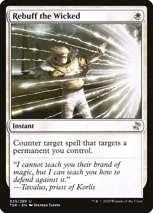 Rebuff the Wicked card art