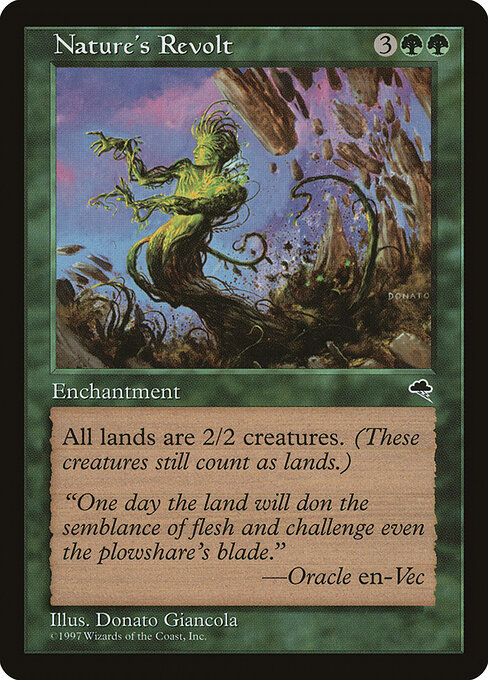 Nature's Revolt card art