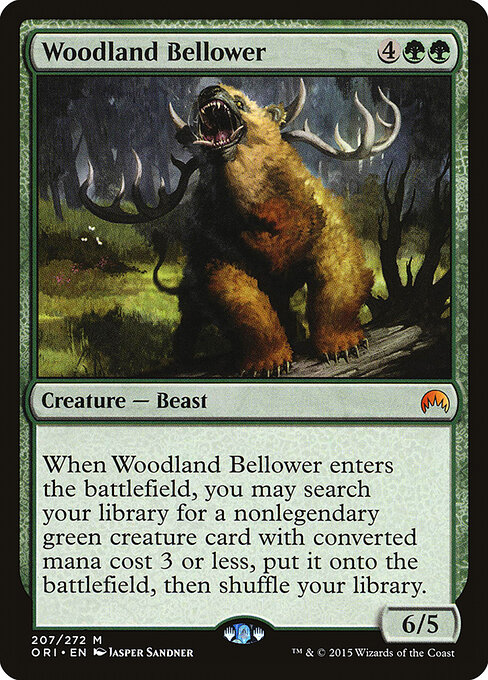 Woodland Bellower card art