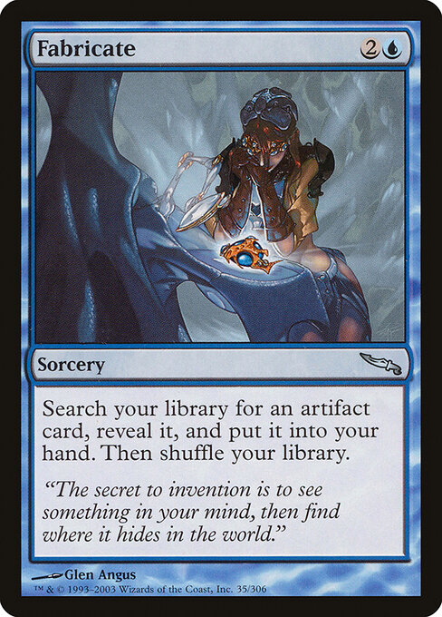 Fabricate card art