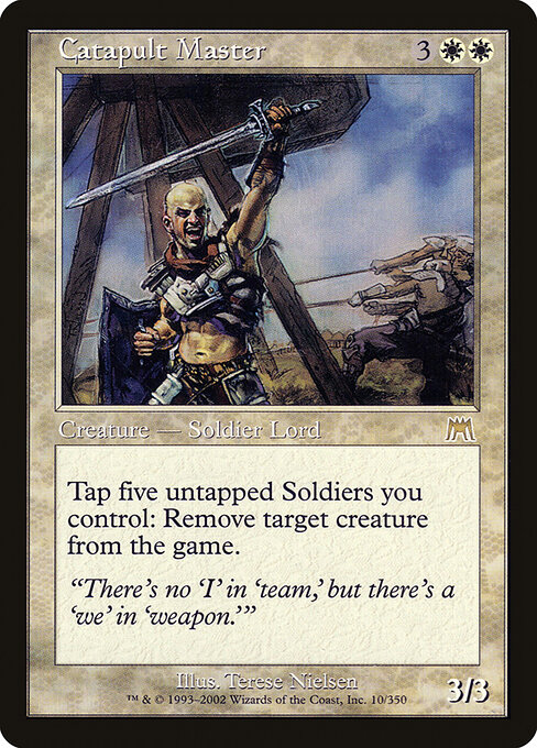 Catapult Master card art