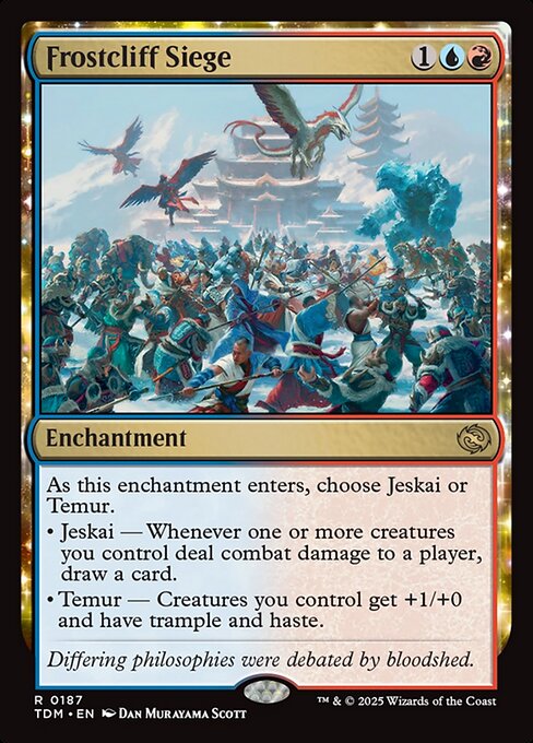 Frostcliff Siege card art