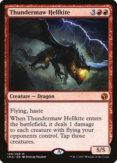 Thundermaw Hellkite card art