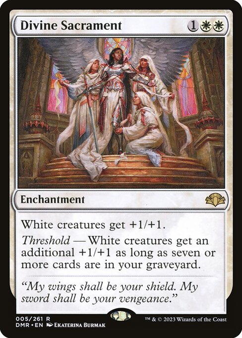 Divine Sacrament card art