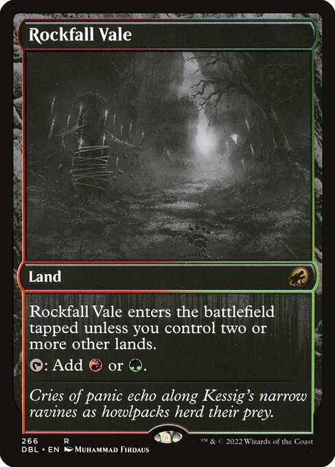 Rockfall Vale card art