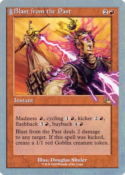 Blast from the Past card art