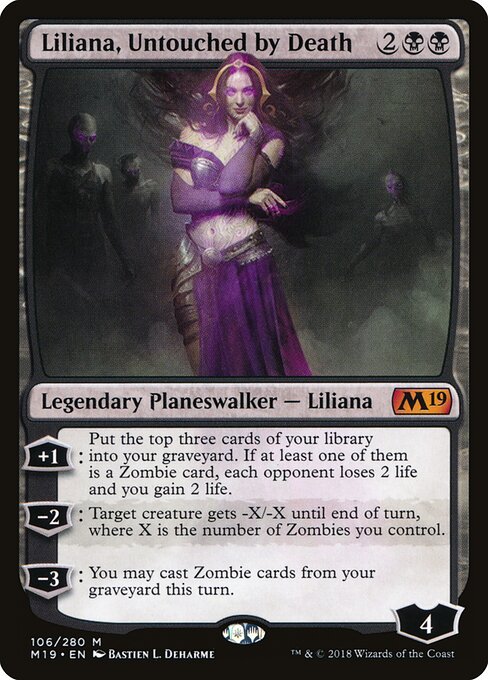 Liliana, Untouched by Death card art