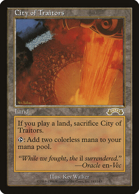 City of Traitors card art