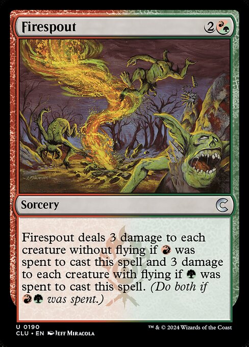 Firespout card art