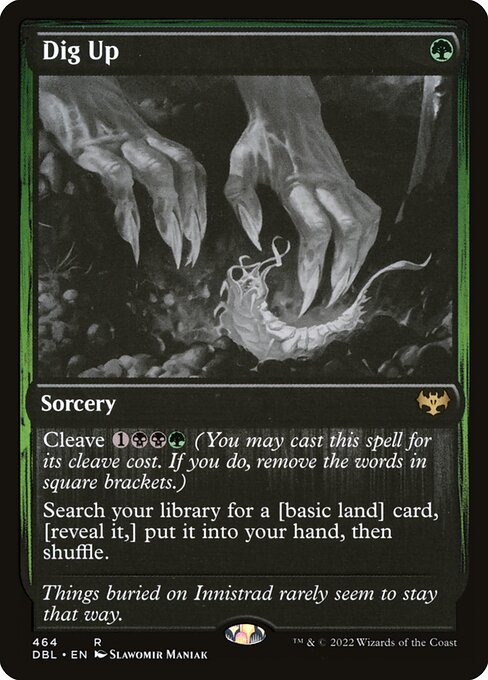 Dig Up card art