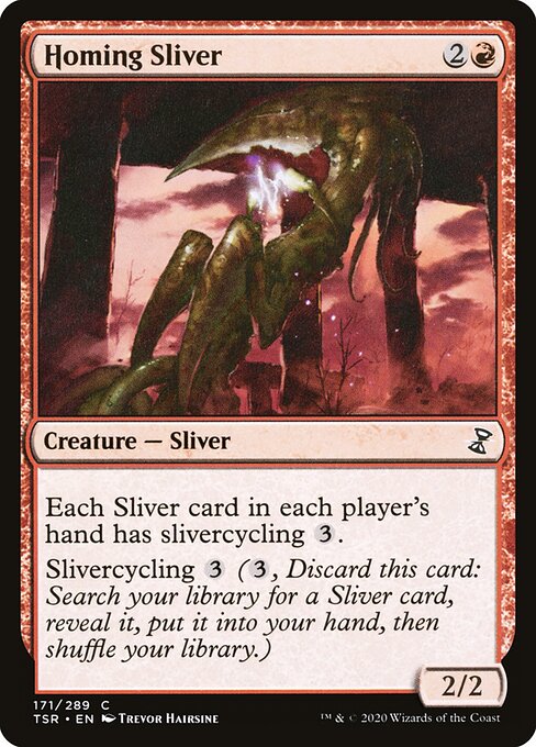 Homing Sliver card art