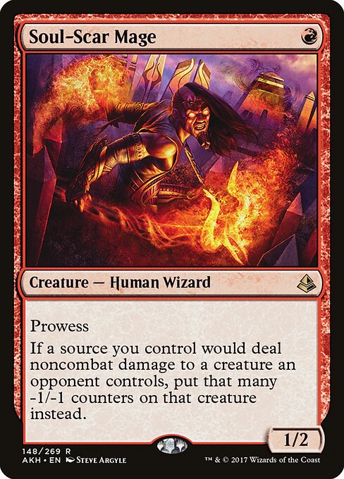 Soul-Scar Mage card art