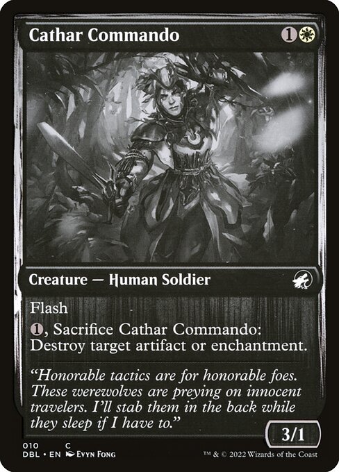 Cathar Commando card art