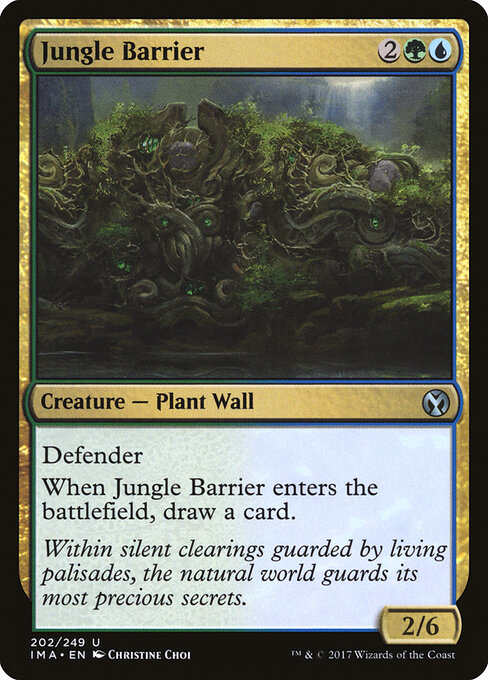 Jungle Barrier card art