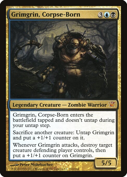Grimgrin, Corpse-Born card art