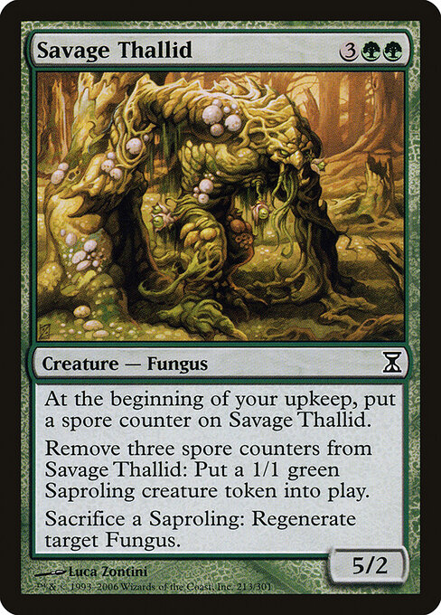 Savage Thallid card art