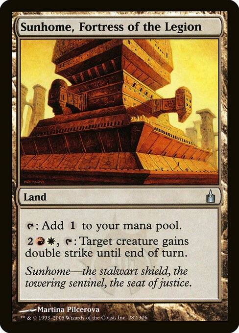 Sunhome, Fortress of the Legion card art