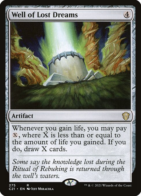 Well of Lost Dreams card art