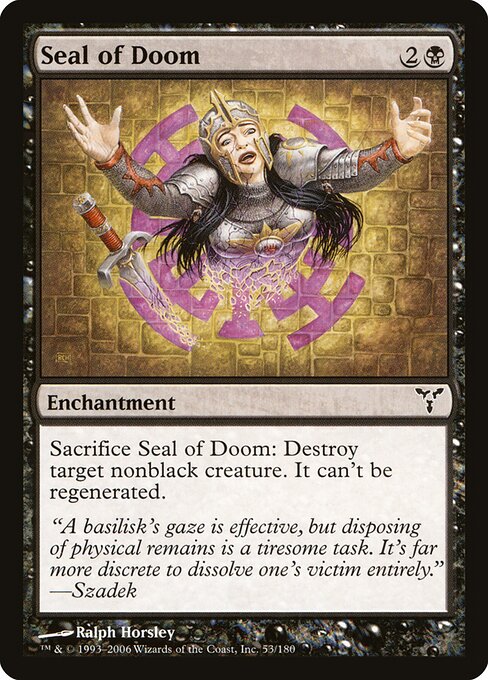 Seal of Doom card art
