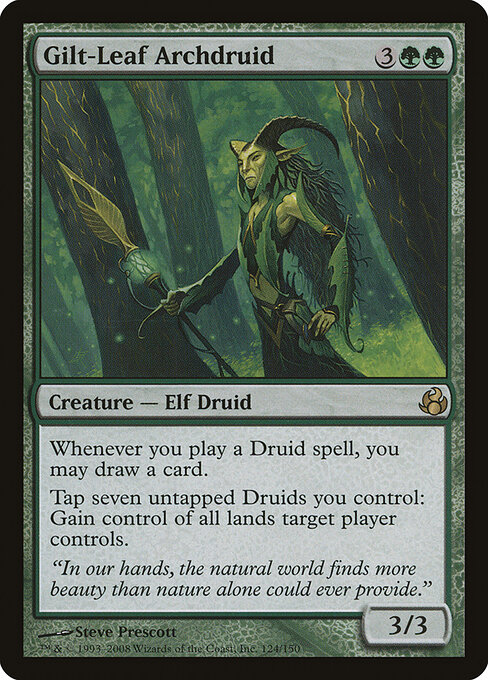 Gilt-Leaf Archdruid card art
