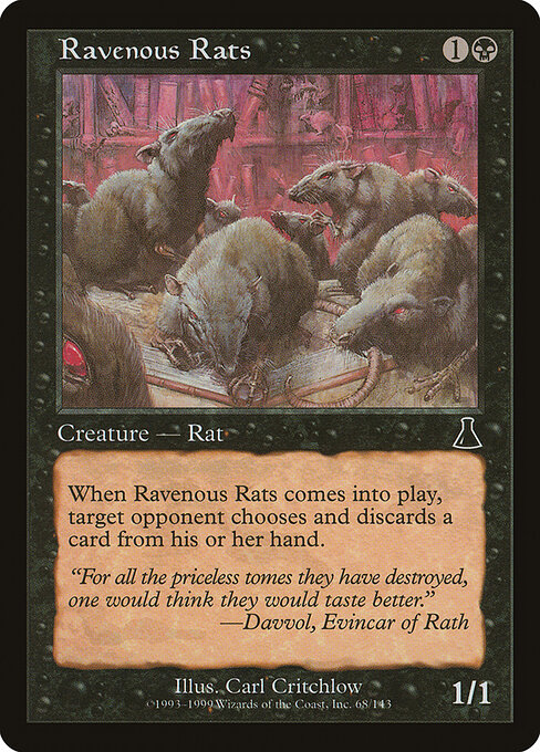 Ravenous Rats card art