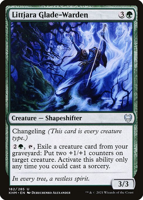 Littjara Glade-Warden card art