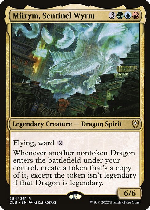 Miirym, Sentinel Wyrm card art