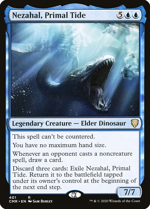 Nezahal, Primal Tide card art
