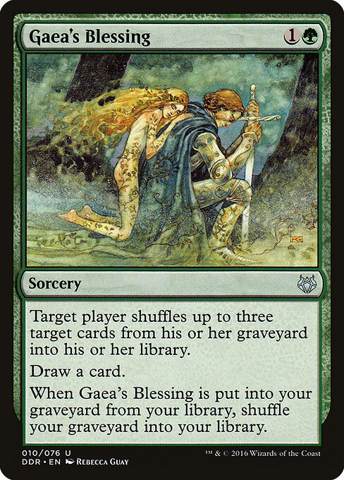 Gaea's Blessing card art