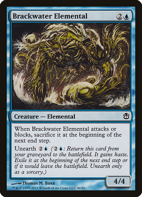 Brackwater Elemental card art